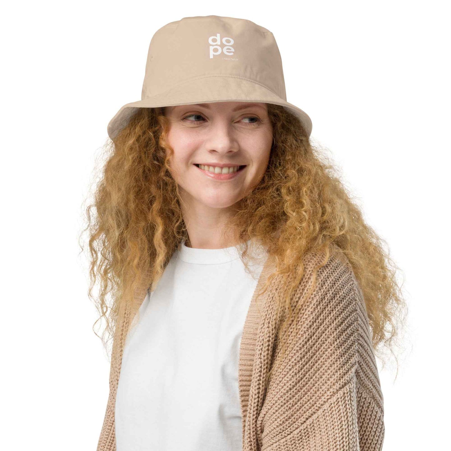 DOPE by PrettyJunkie Organic Bucket Hat Pretty Junkie Apparel