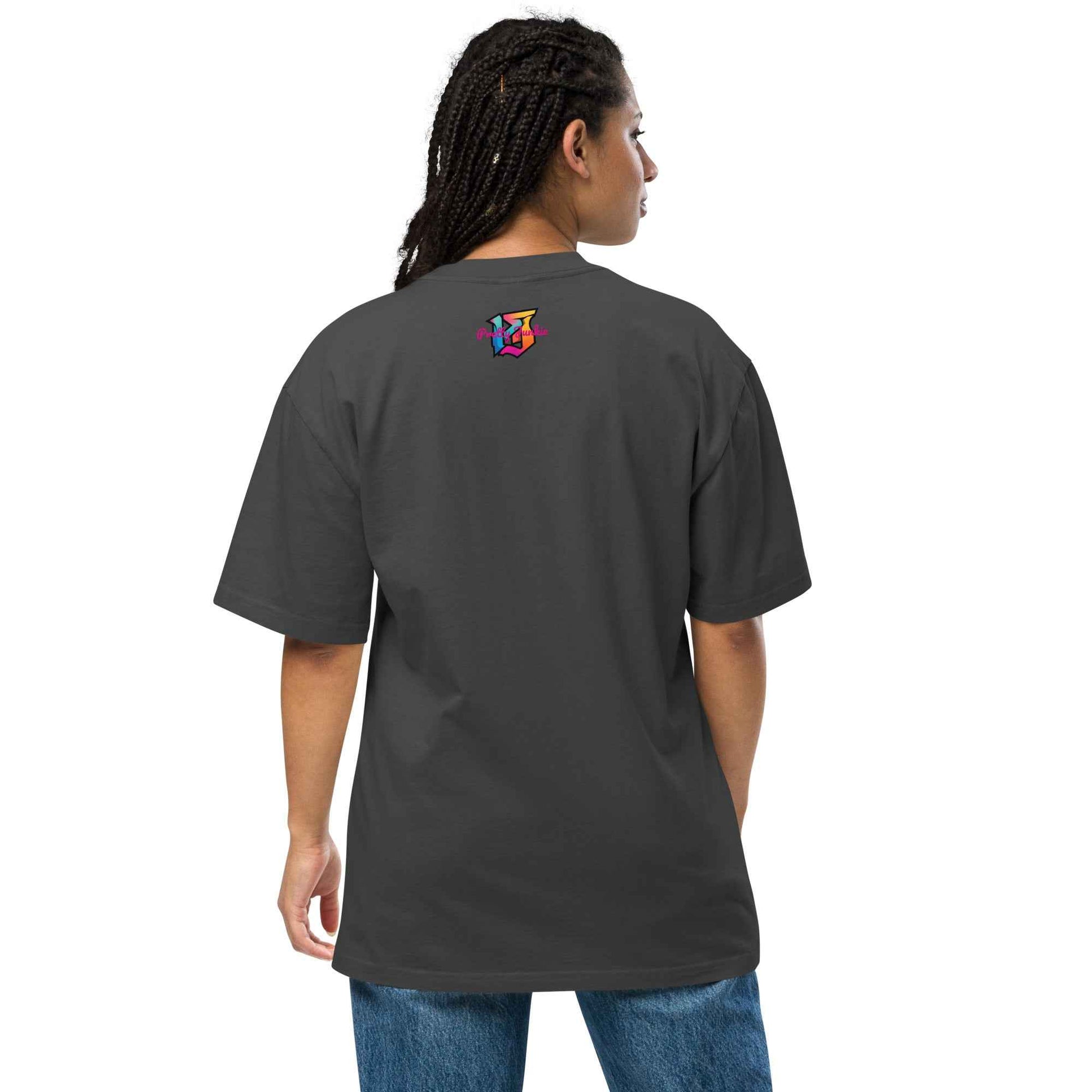 Error Alert Oversized Faded Tee - Pretty Junkie Apparel