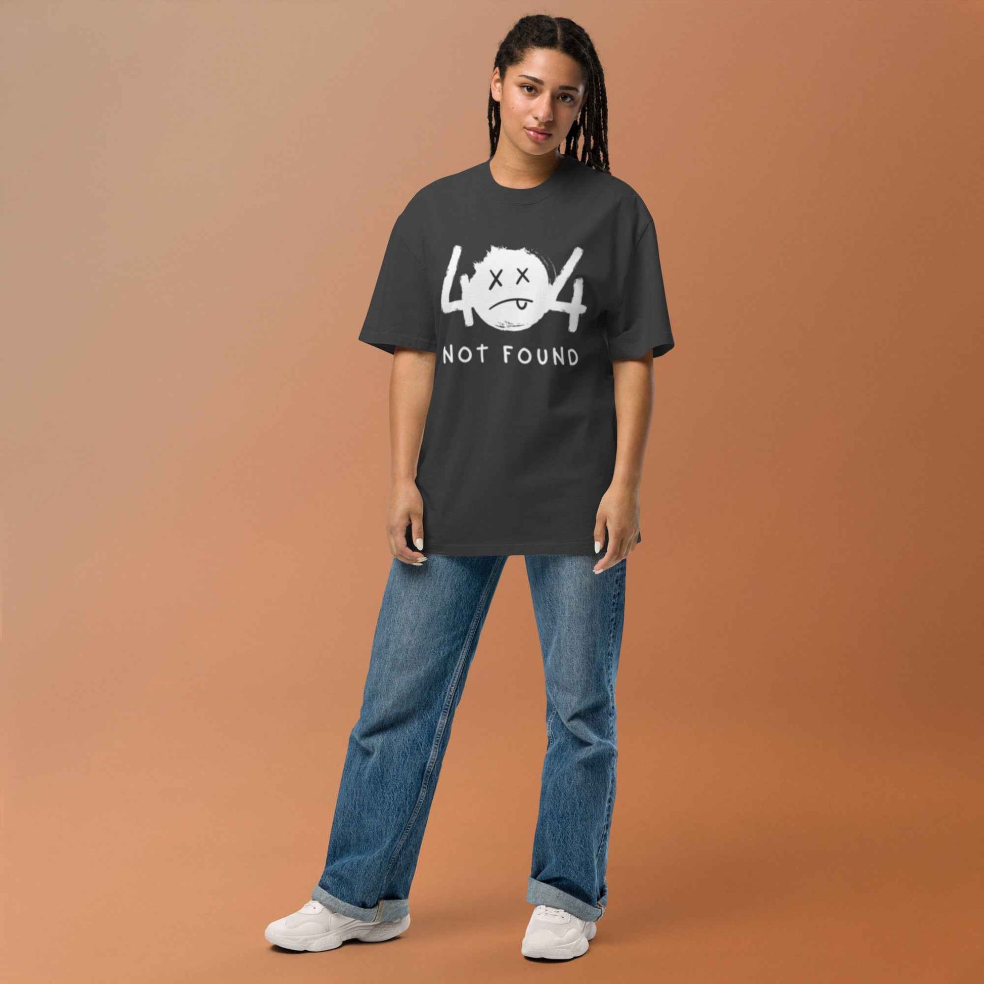 Error Alert Oversized Faded Tee - Pretty Junkie Apparel