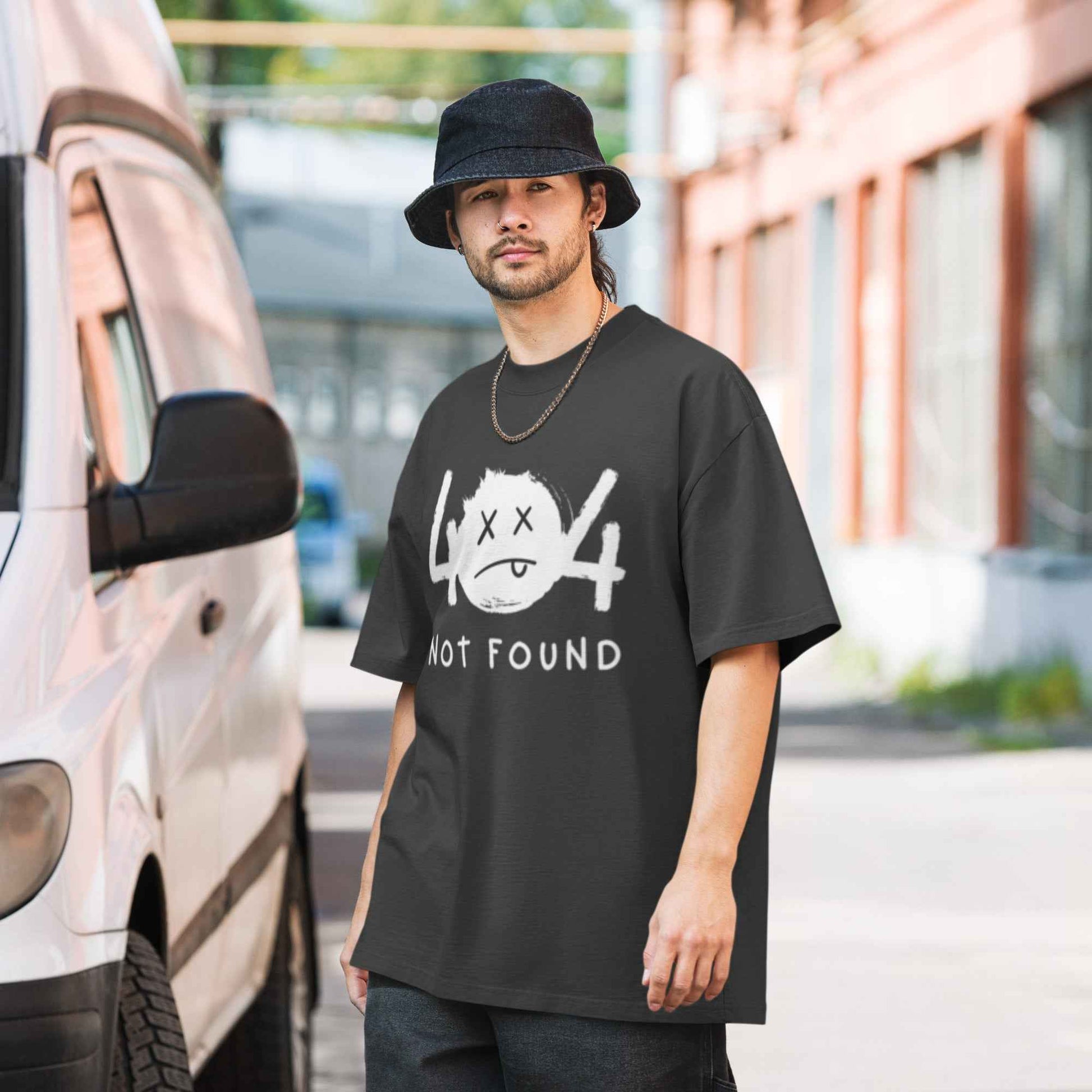 Error Alert Oversized Faded Tee - Pretty Junkie Apparel