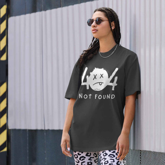 Error Alert Oversized Faded Tee - Pretty Junkie Apparel