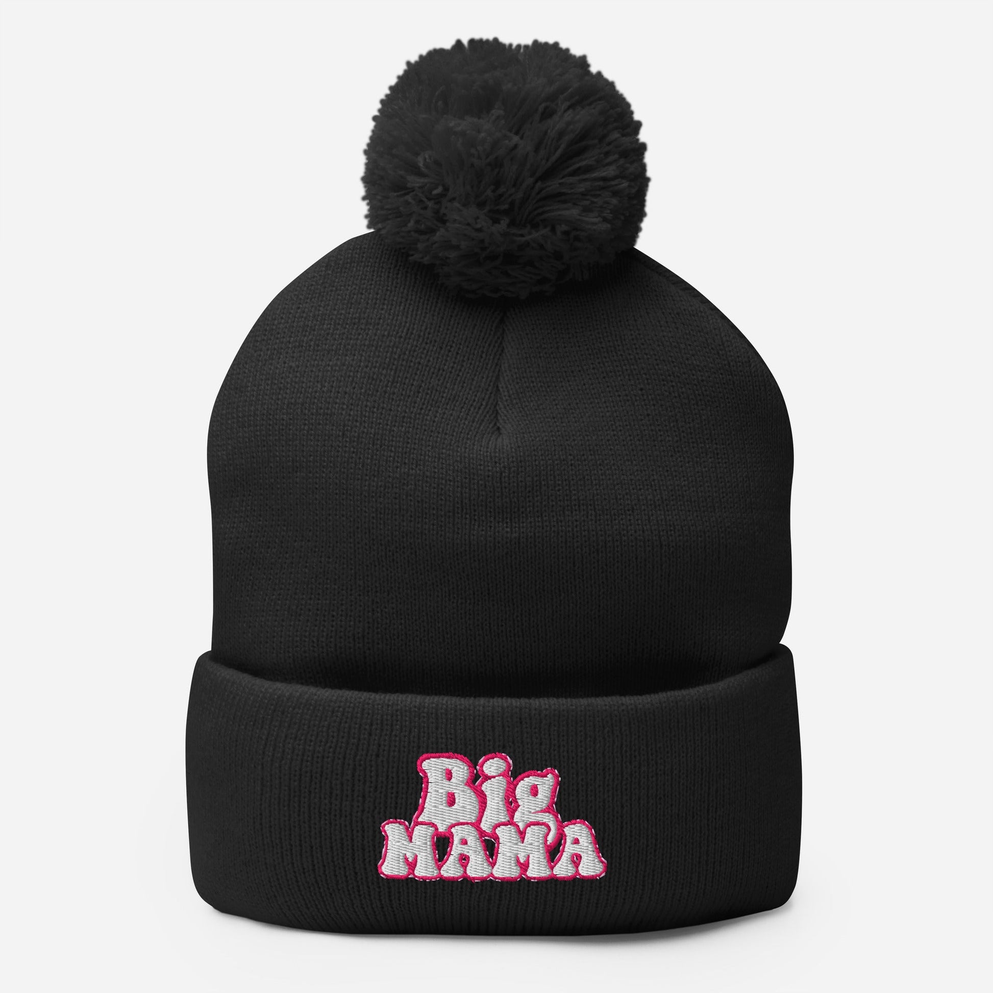 They Call Me "BigMama" Pom-Pom Beanie Pretty Junkie Apparel
