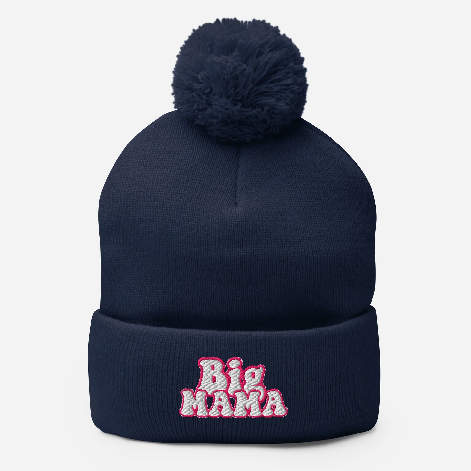 They Call Me "BigMama" Pom-Pom Beanie Pretty Junkie Apparel