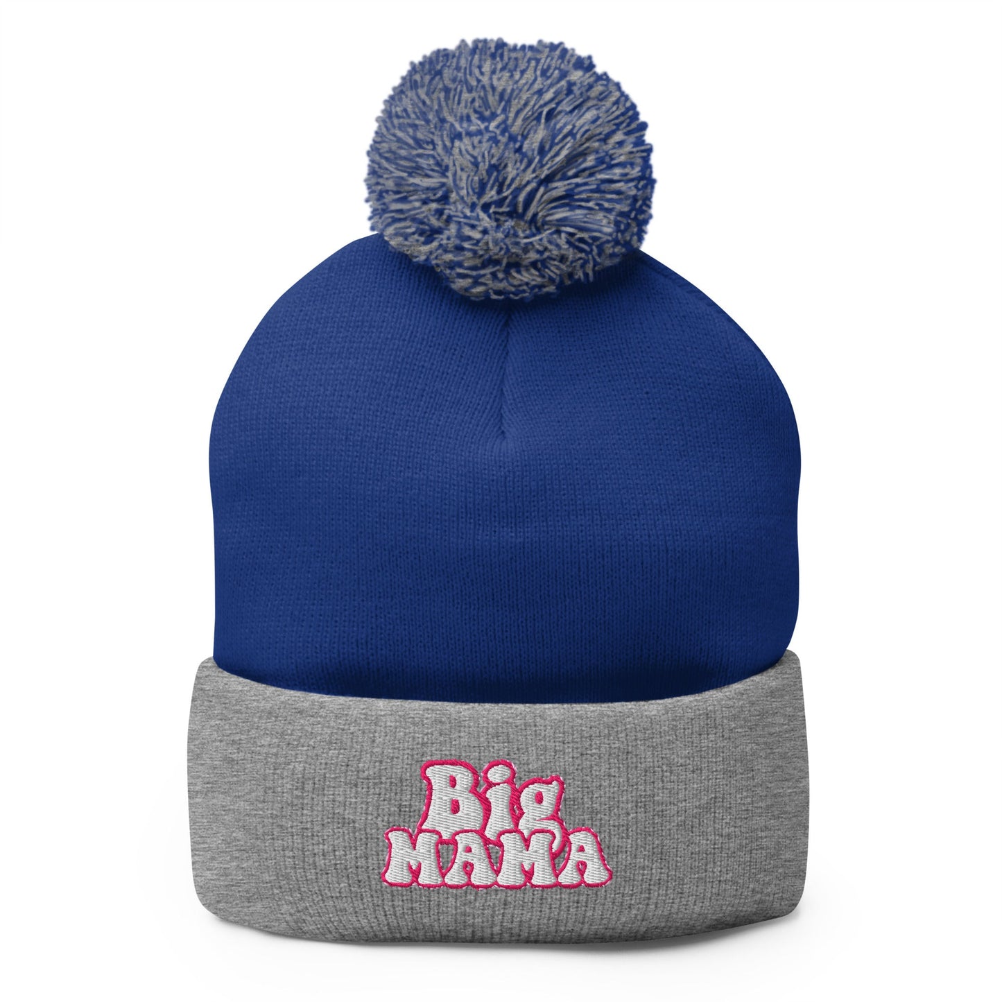 They Call Me "BigMama" Pom-Pom Beanie Pretty Junkie Apparel