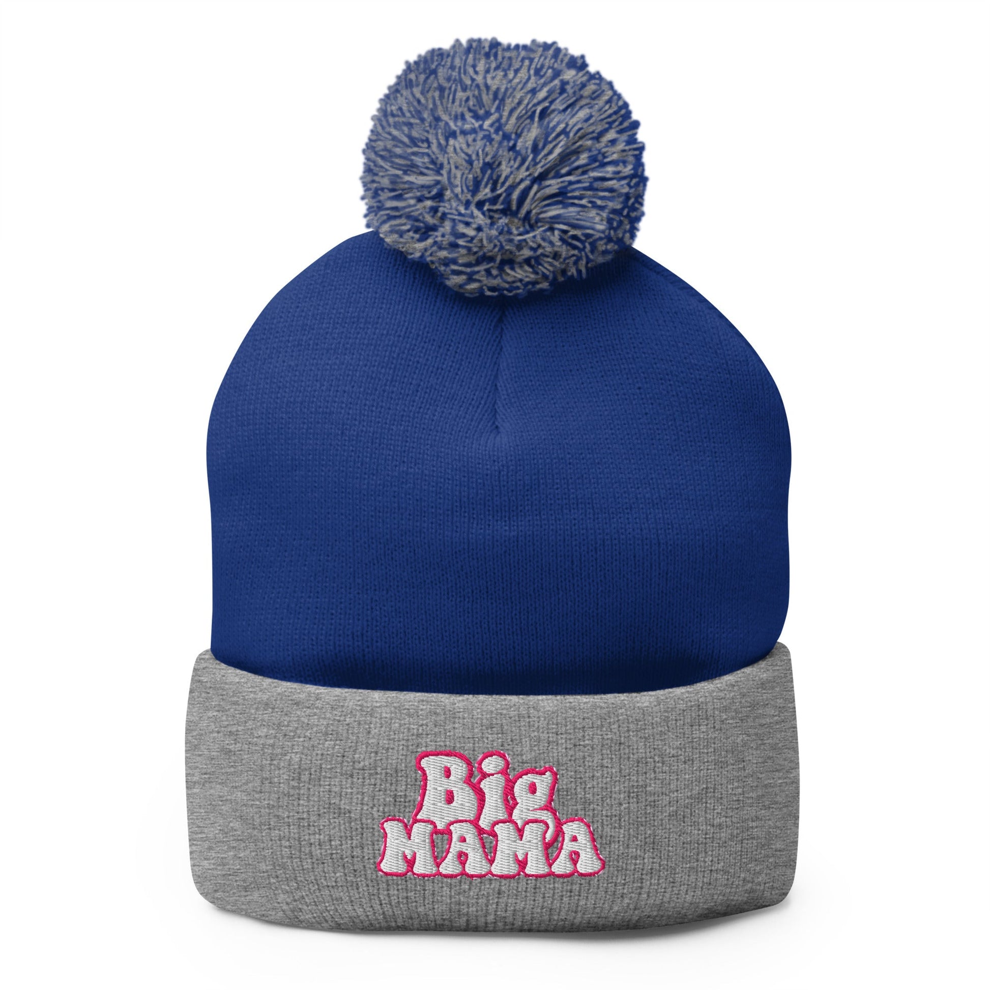 They Call Me "BigMama" Pom-Pom Beanie Pretty Junkie Apparel