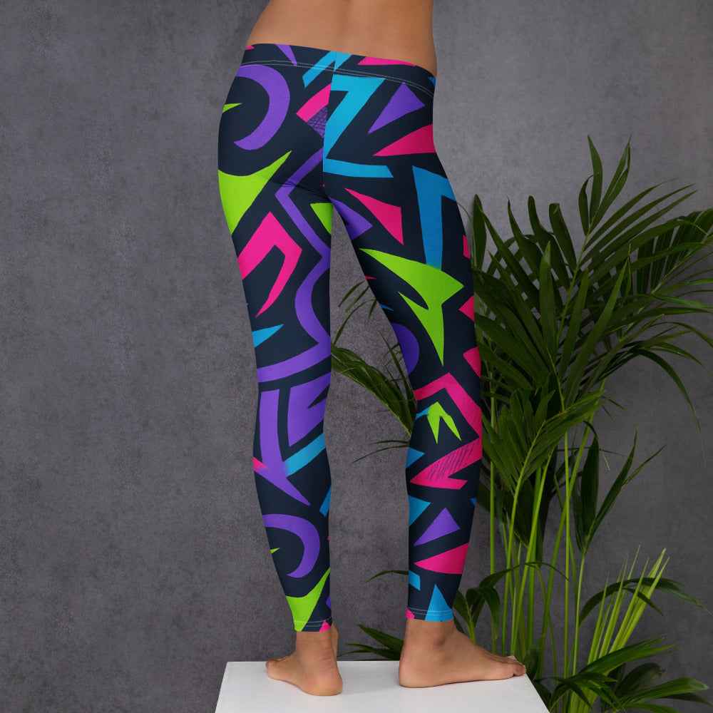 Pretty Junkie Apparel neon electric leggings - High-Waist - Pretty Junkie Apparel