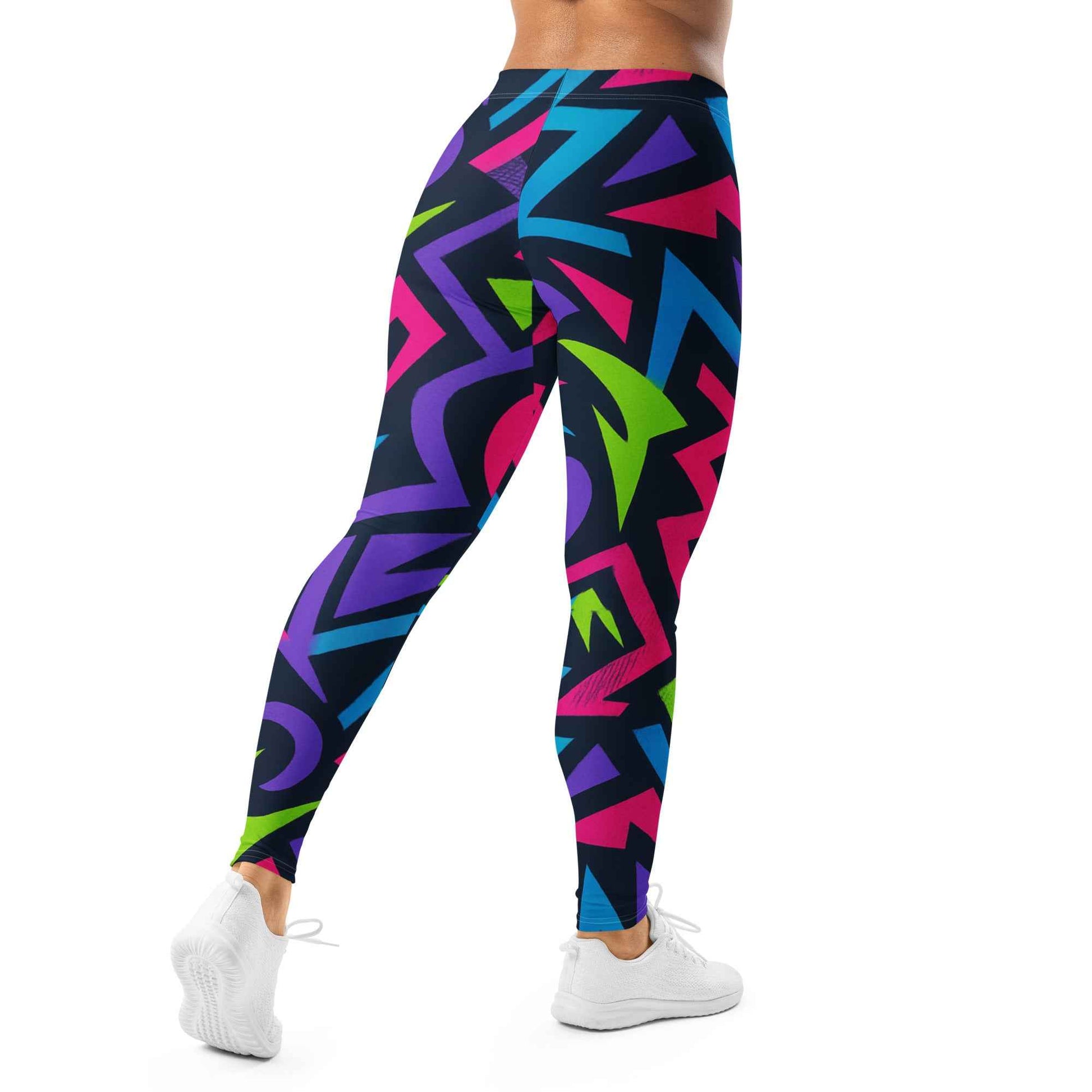 Pretty Junkie Apparel neon electric leggings - High-Waist - Pretty Junkie Apparel