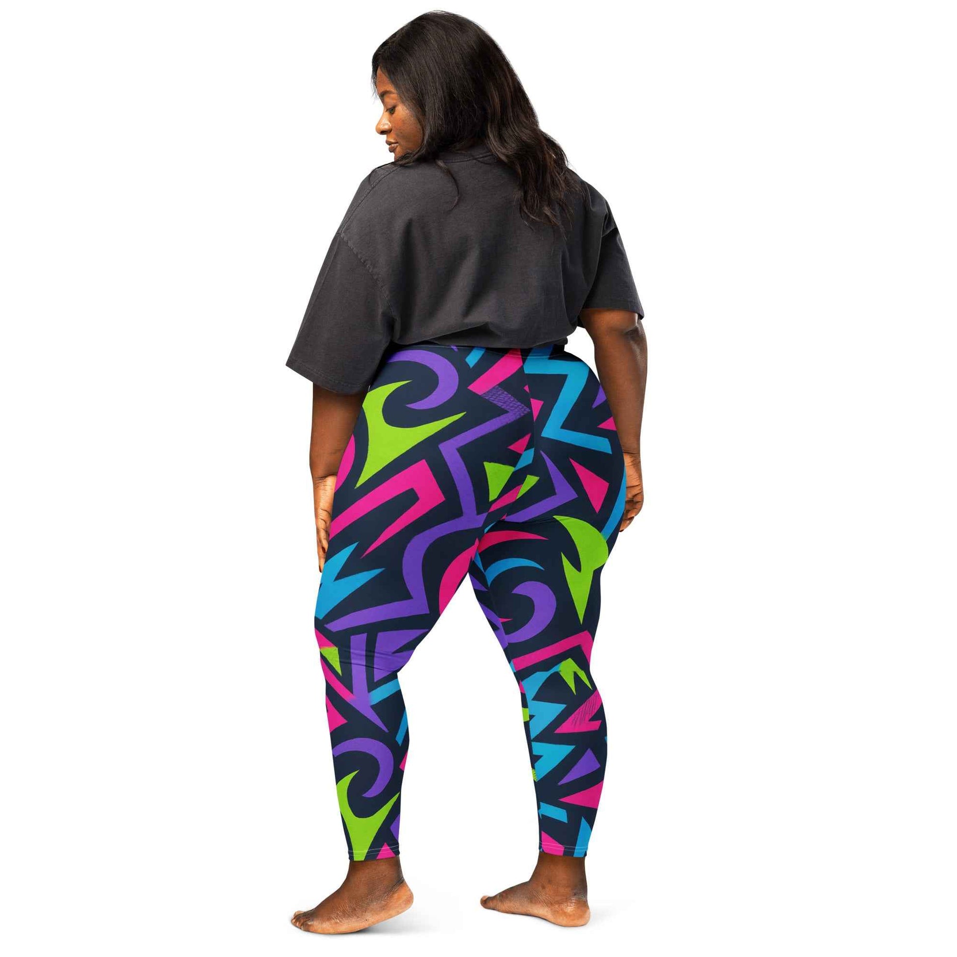 Pretty Junkie Apparel neon electric leggings - High-Waist - Pretty Junkie Apparel