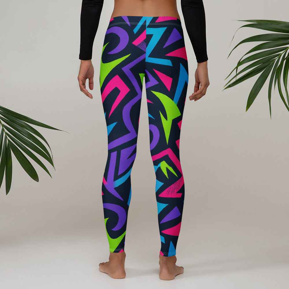 Pretty Junkie Apparel neon electric leggings - High-Waist - Pretty Junkie Apparel
