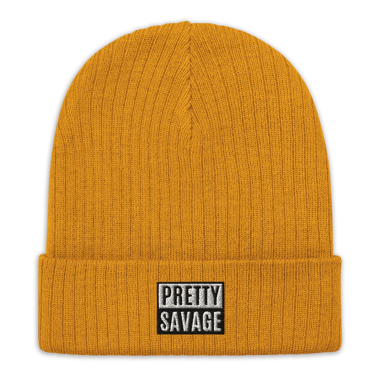 Pretty Savage Ribbed knit beanie Pretty Junkie Apparel