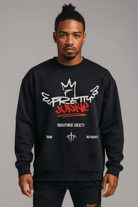 PrettyJunkie Snow-Wash Long Sleeve – Everyday Heavy Hit ODMPOD