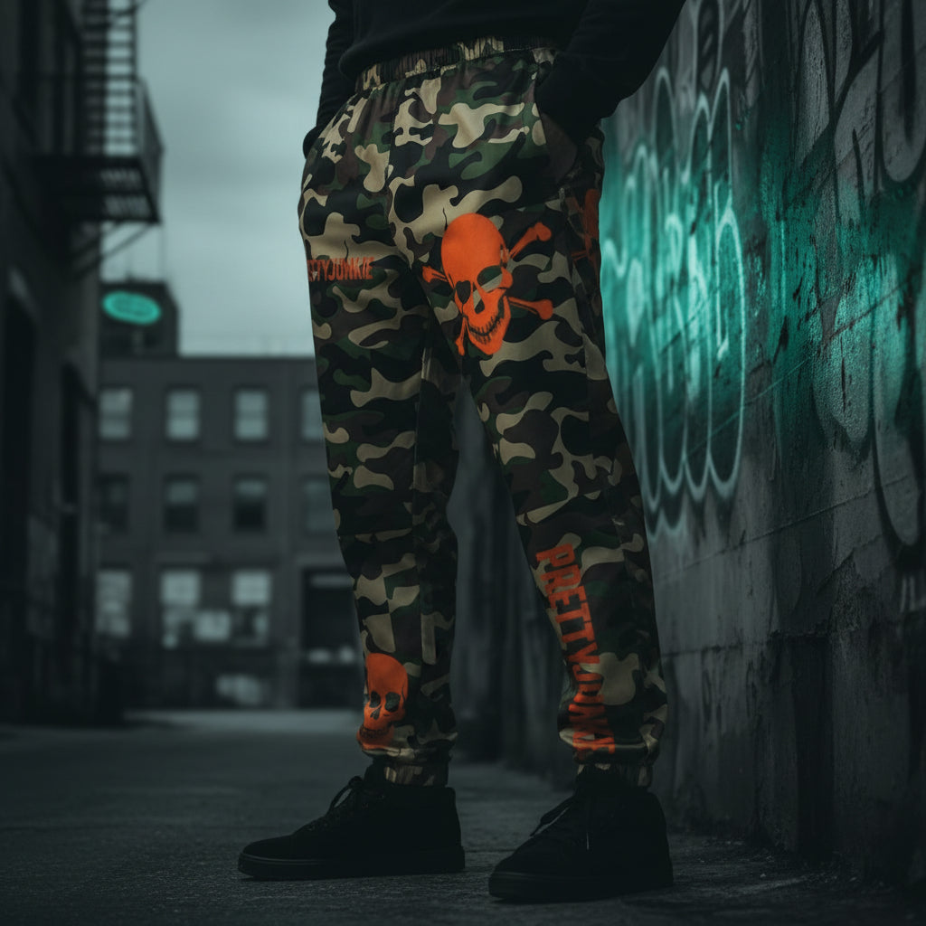Camo Track Pants
