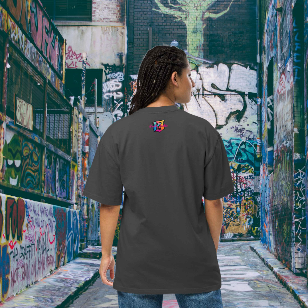 JunkieStreet Collection [ Oversized Heavyweight Tee] Design 5433