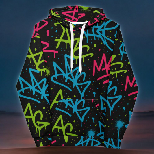 Graffiti Splash Essential Hoodie Pretty Junkie Apparel
