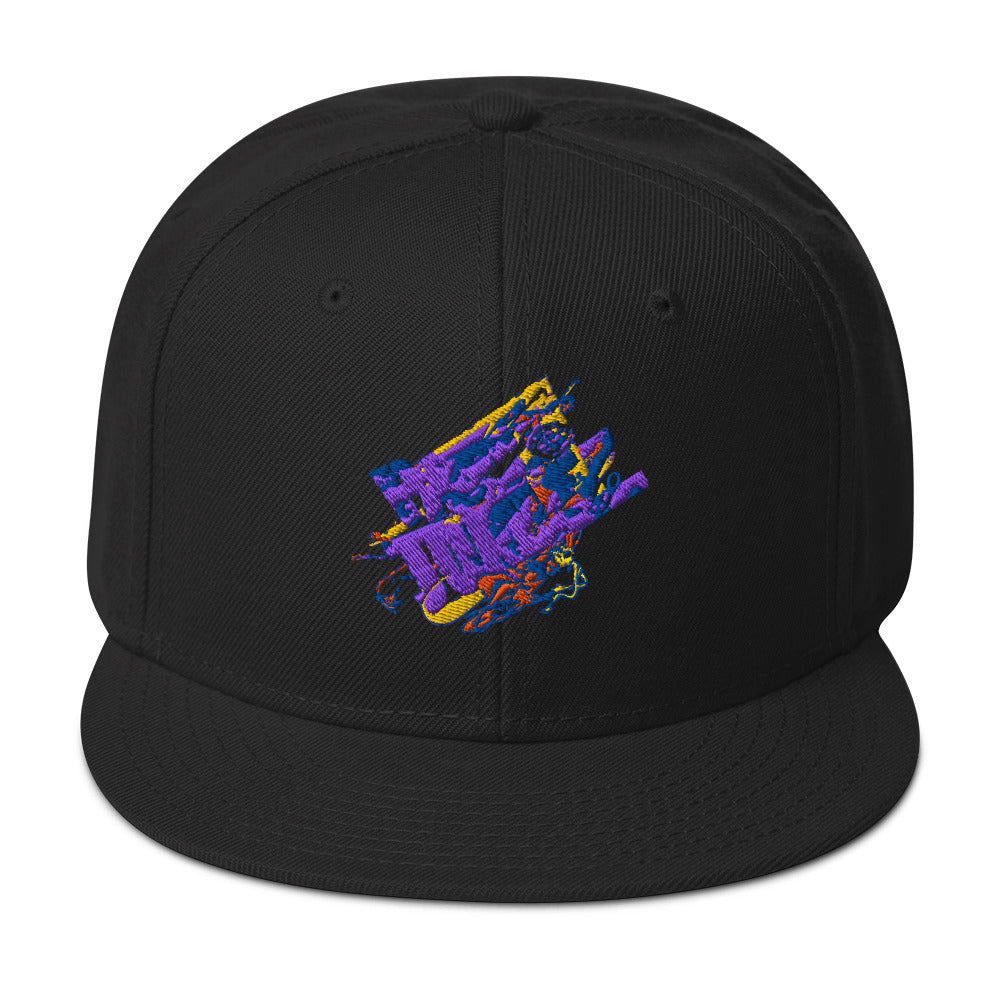 Electric Junkie Snapback Cap Pretty Junkie Apparel