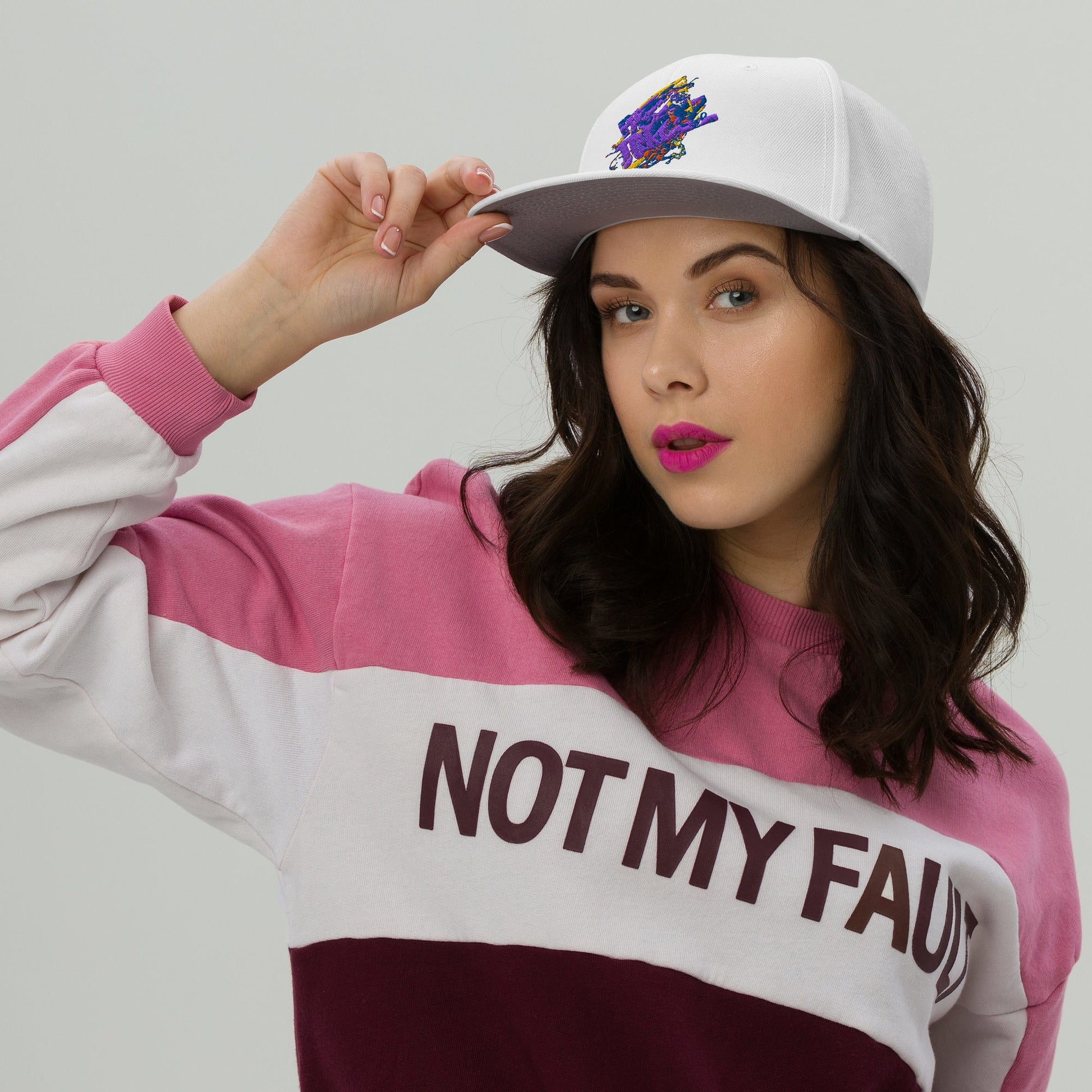 Electric Junkie Snapback Cap Pretty Junkie Apparel