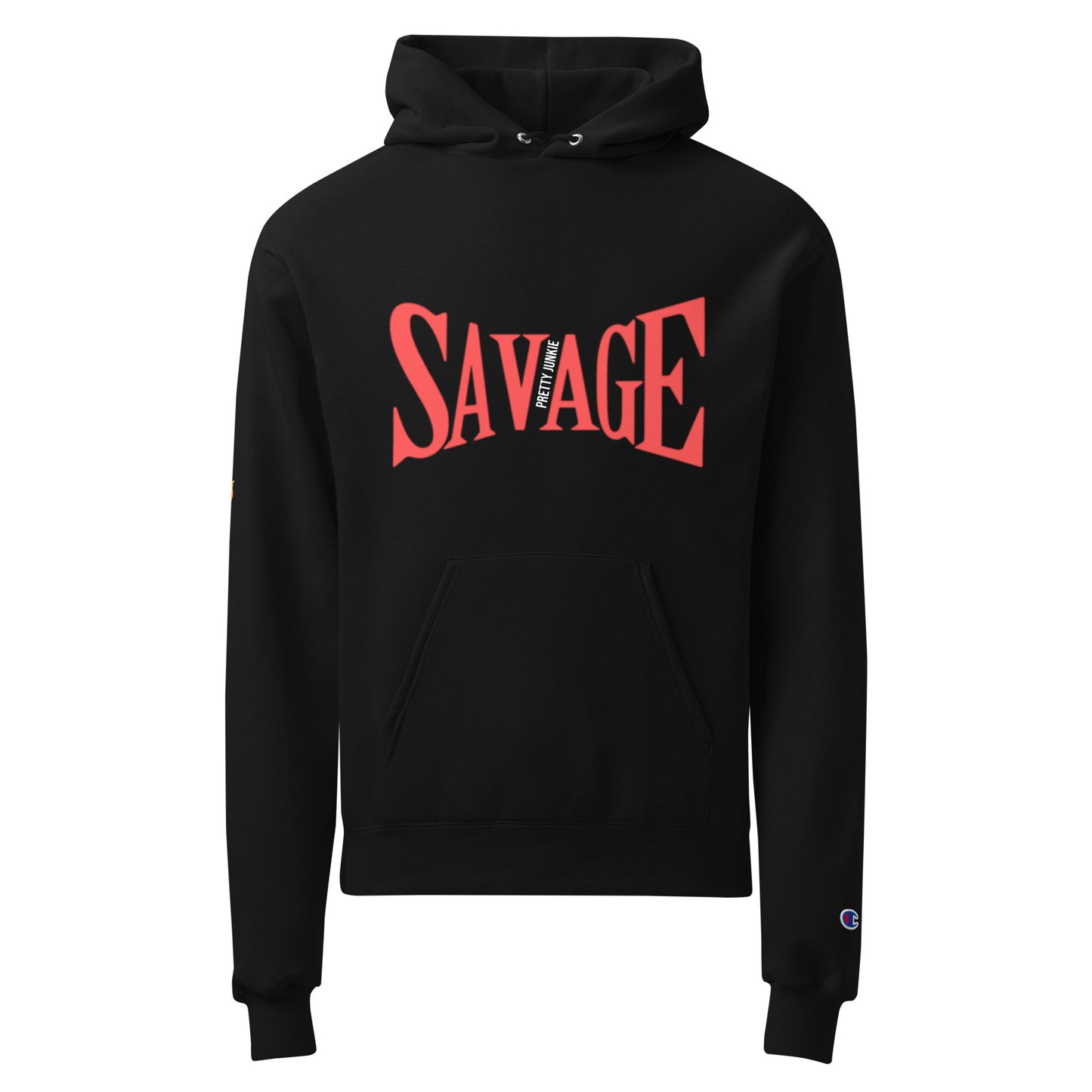 Junkie + Champion Exclusive Savage Hoodie - Pretty Junkie Apparel
