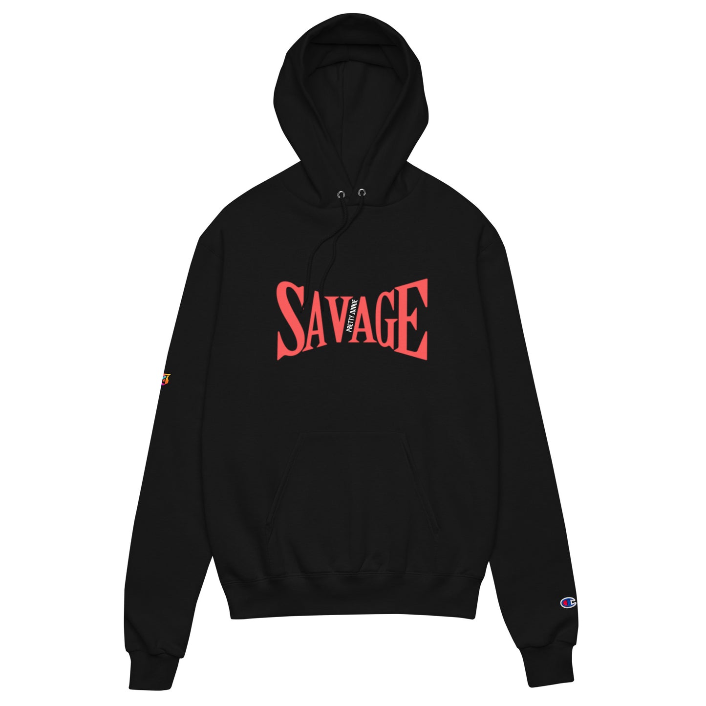 Junkie + Champion Exclusive Savage Hoodie - Pretty Junkie Apparel