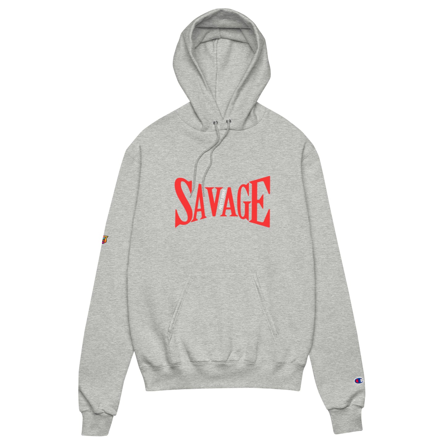 Junkie + Champion Exclusive Savage Hoodie - Pretty Junkie Apparel