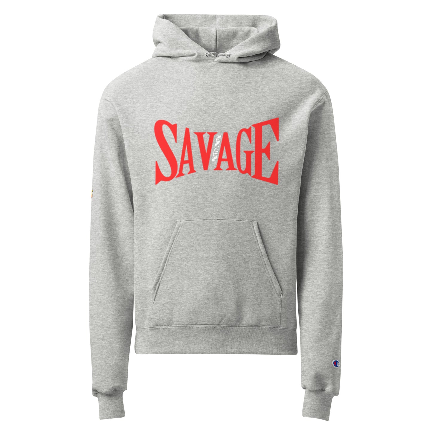 Junkie + Champion Exclusive Savage Hoodie - Pretty Junkie Apparel