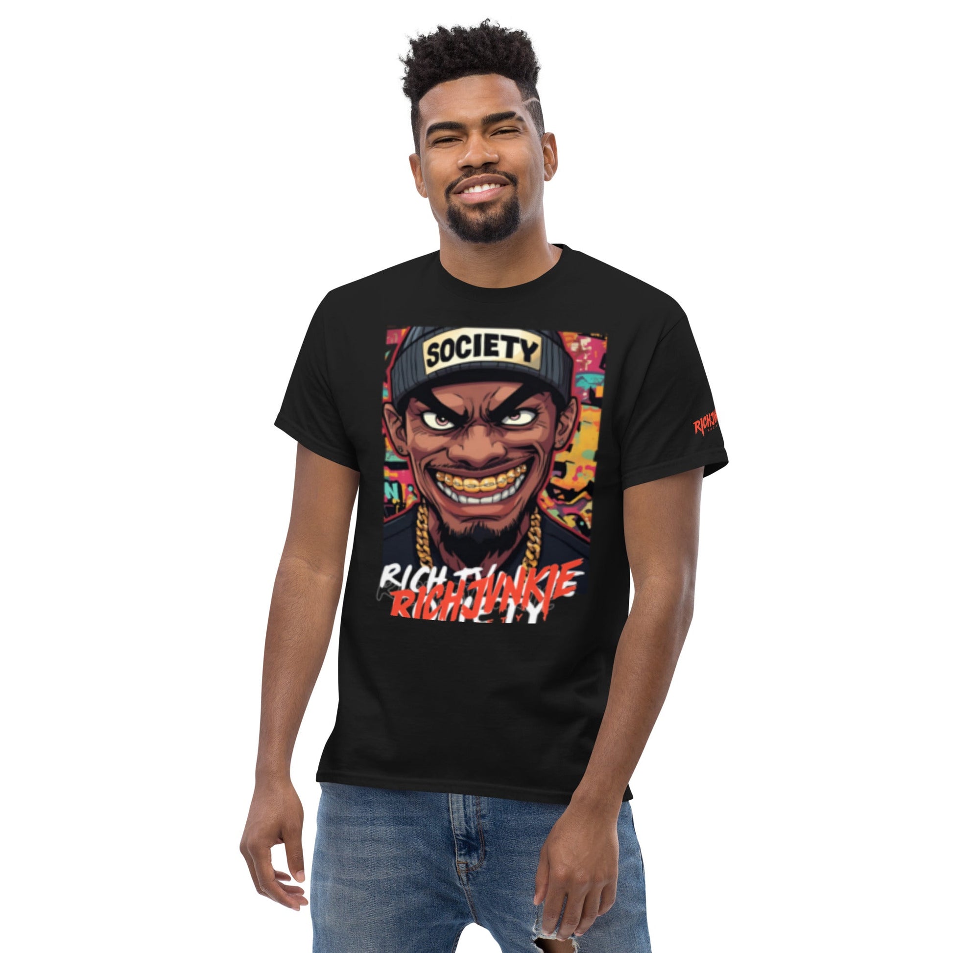Exclusive Classic RICHJVNKIE SOCIETY T-Shirt Pretty Junkie Apparel