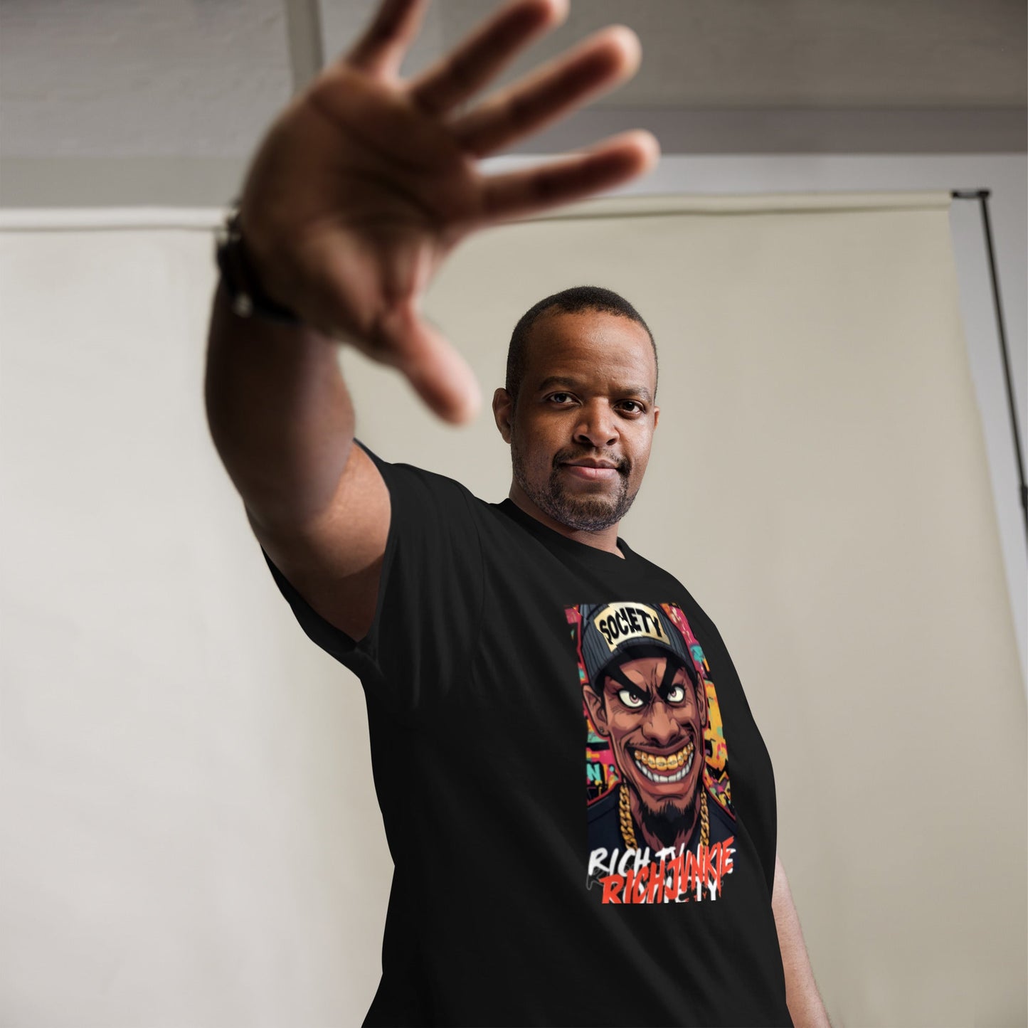 Exclusive Classic RICHJVNKIE SOCIETY T-Shirt Pretty Junkie Apparel