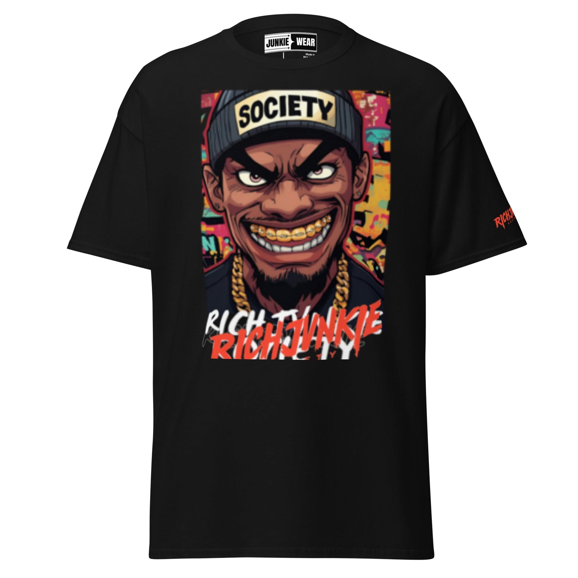 Exclusive Classic RICHJVNKIE SOCIETY T-Shirt Pretty Junkie Apparel