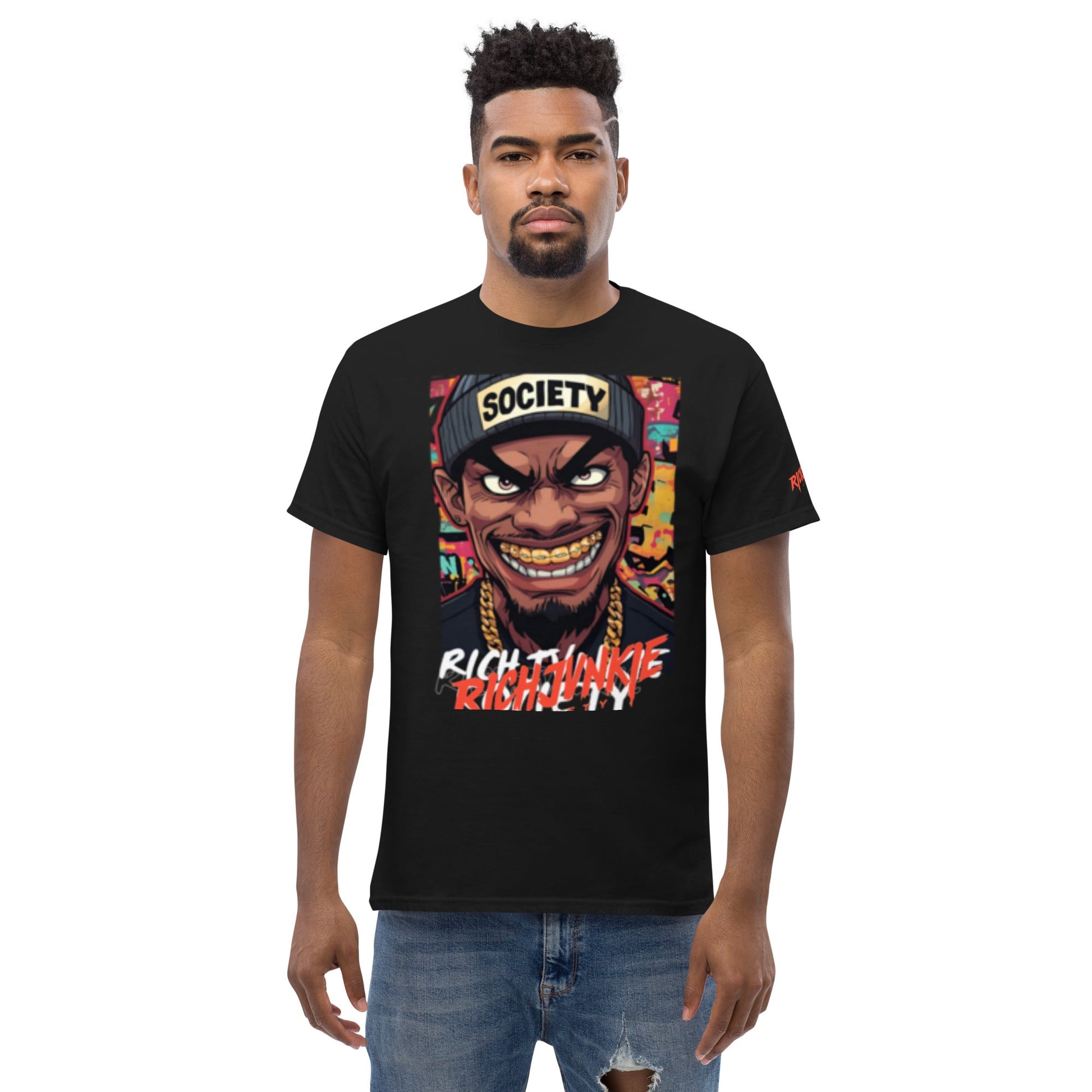 Exclusive Classic RICHJVNKIE SOCIETY T-Shirt Pretty Junkie Apparel