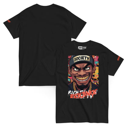 Exclusive Classic RICHJVNKIE SOCIETY T-Shirt Pretty Junkie Apparel