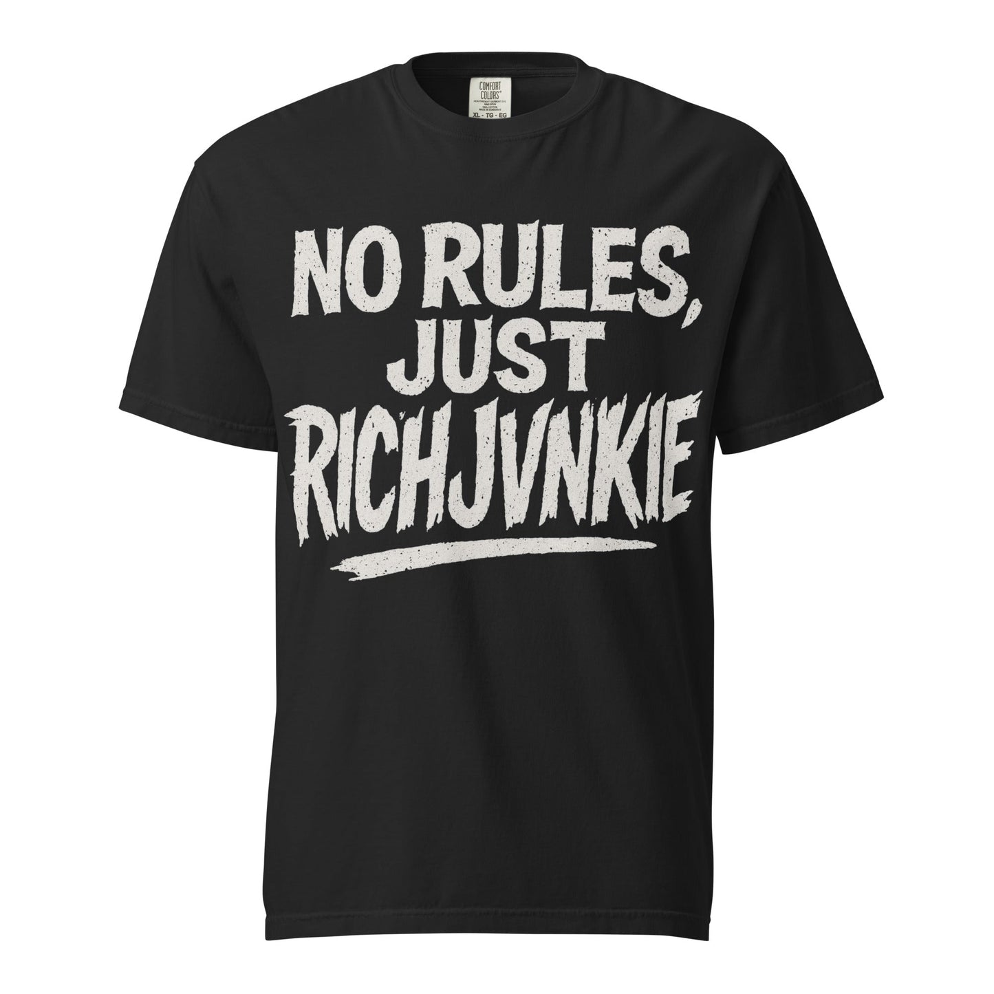 Unisex garment-dyed heavyweight t-shirt Pretty Junkie Apparel