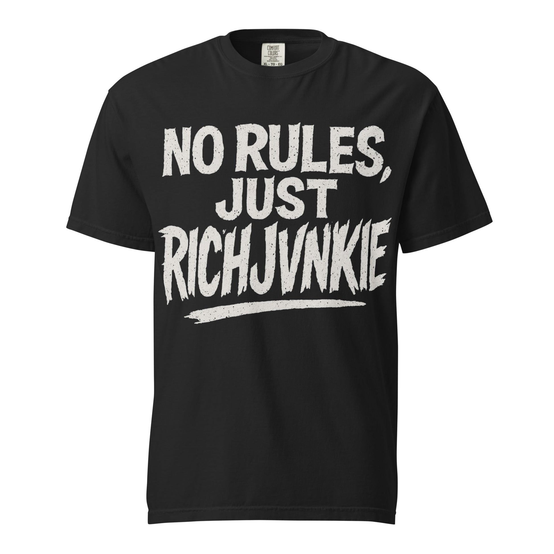 Unisex garment-dyed heavyweight t-shirt Pretty Junkie Apparel