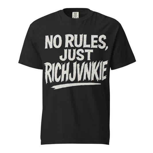Unisex garment-dyed heavyweight t-shirt Pretty Junkie Apparel