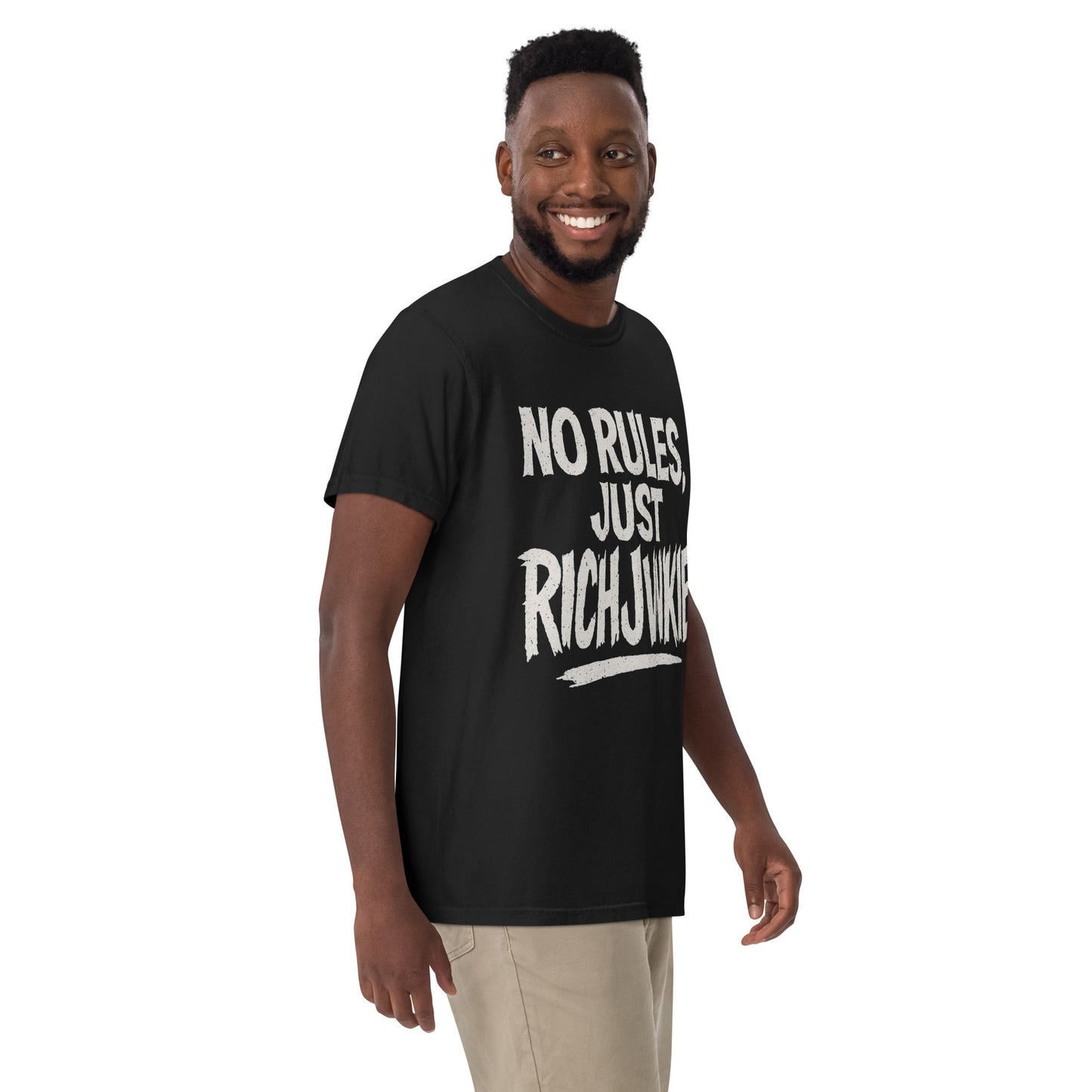 Unisex garment-dyed heavyweight t-shirt Pretty Junkie Apparel