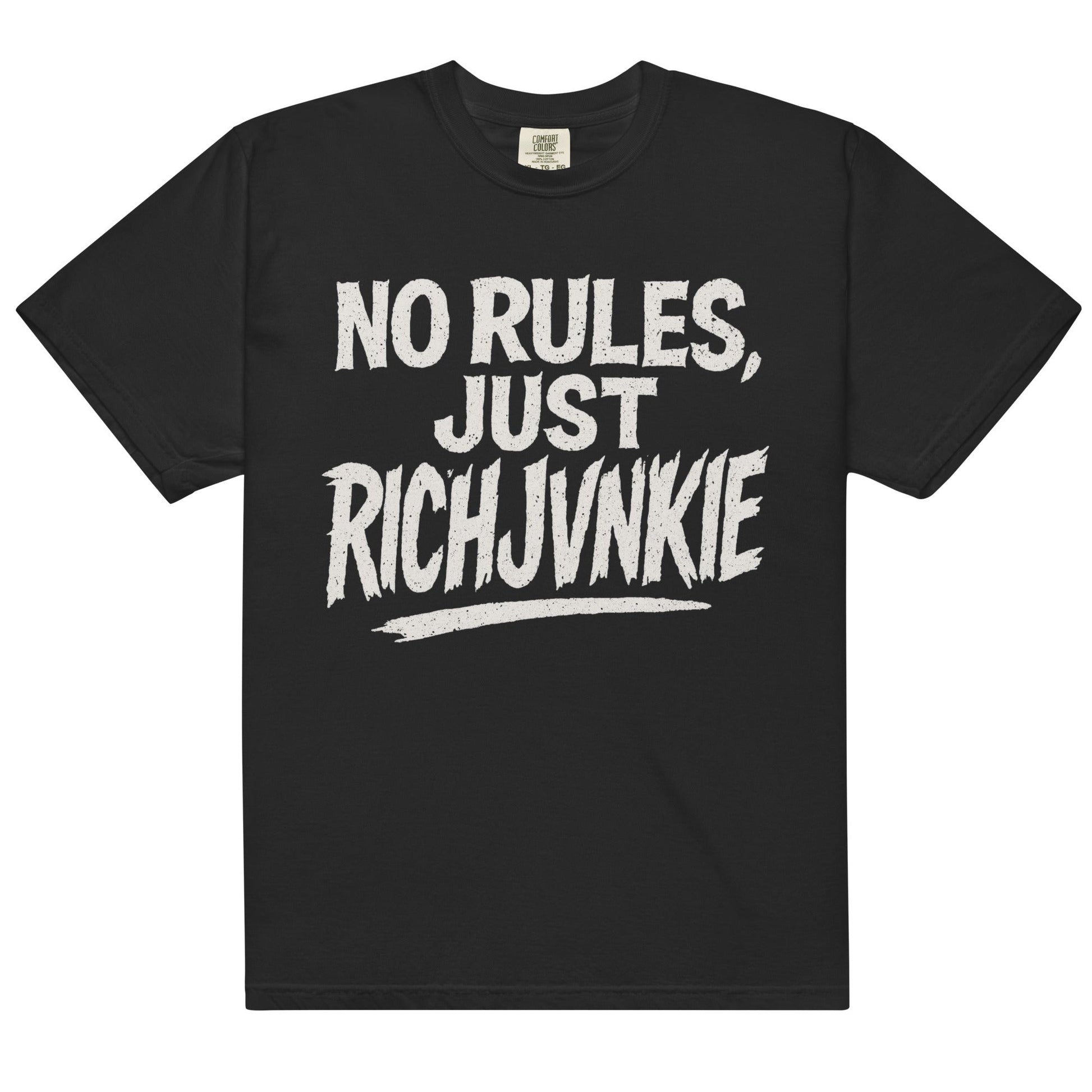 Unisex garment-dyed heavyweight t-shirt Pretty Junkie Apparel