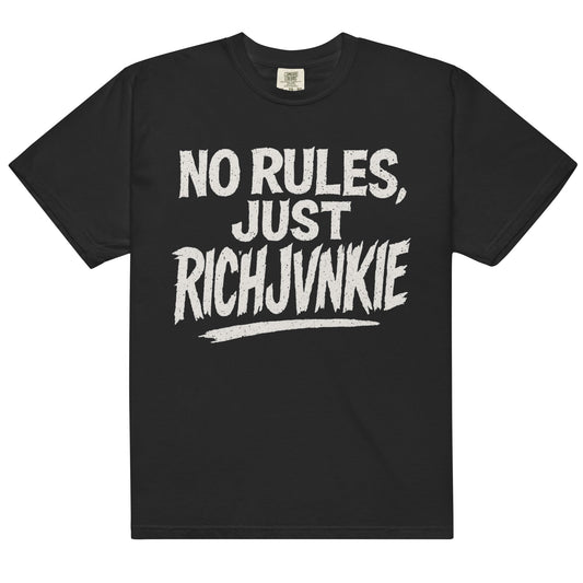 Unisex garment-dyed heavyweight t-shirt Pretty Junkie Apparel