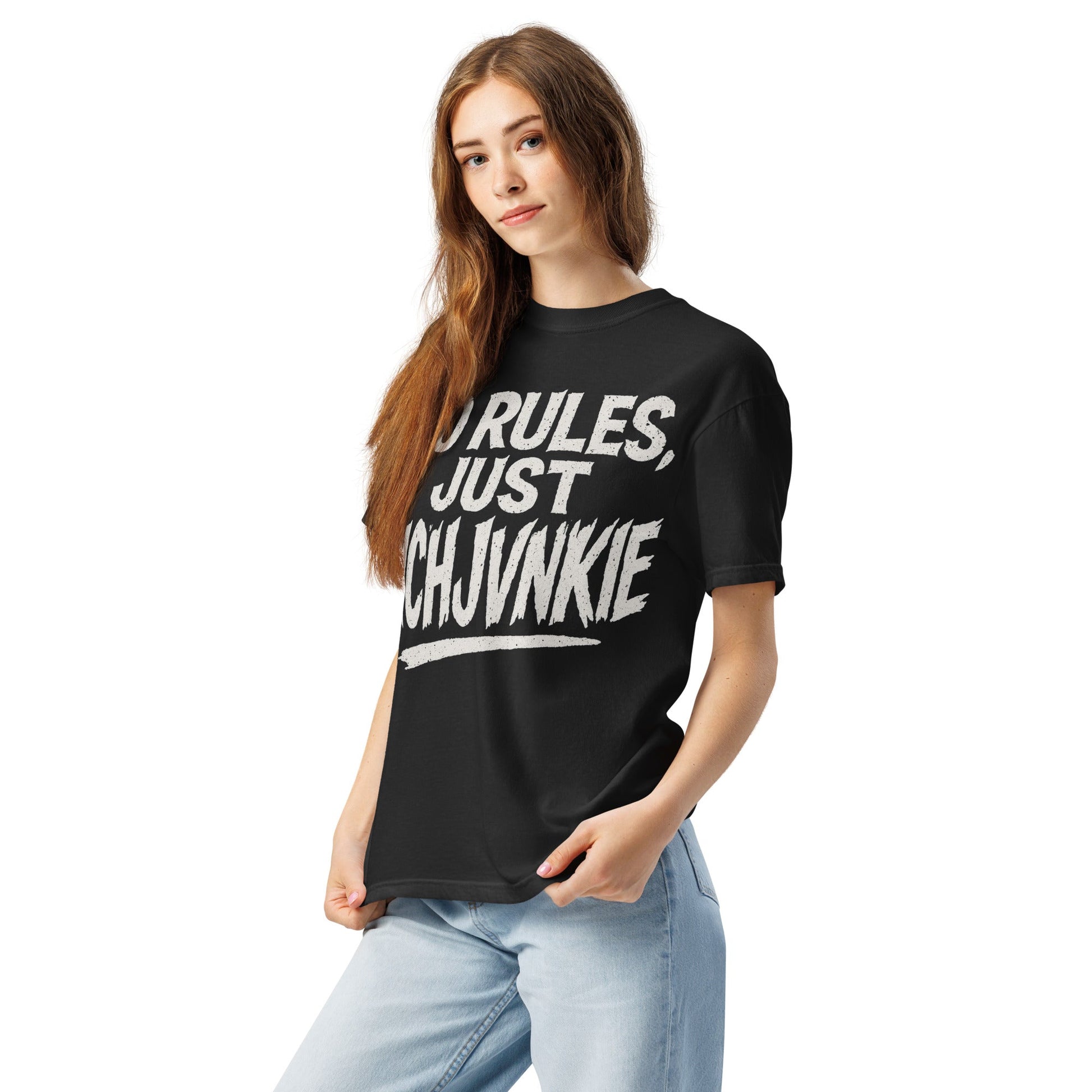 Unisex garment-dyed heavyweight t-shirt Pretty Junkie Apparel