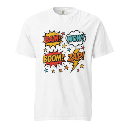 Comic Book Boom 💥 Tee - Pretty Junkie Apparel