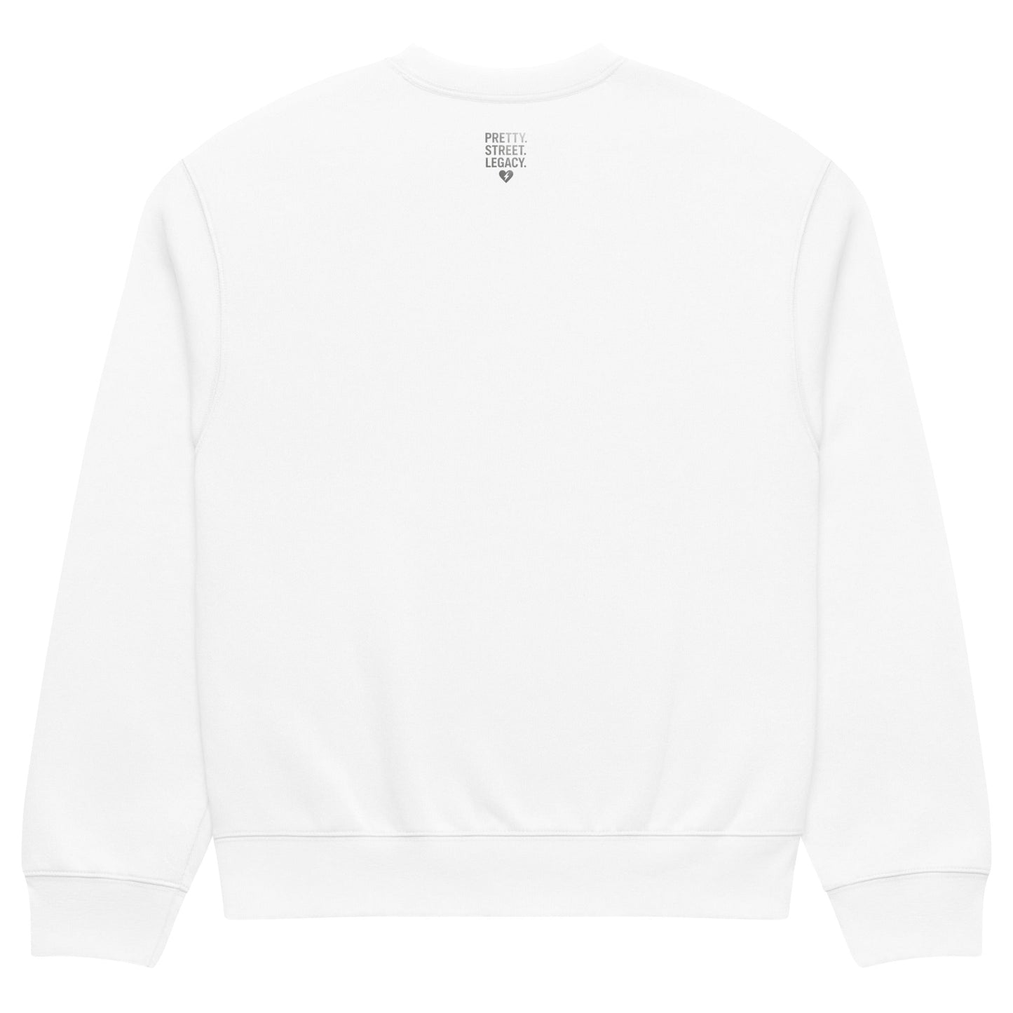 Holographic Print Oversized Fleece Sweatshirt PrettyJunkie® | Junkie Wear