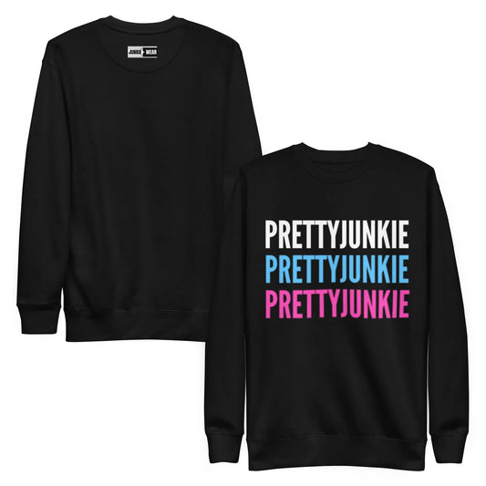 PJ Signature Premium Ribbed Sweatshirt Pretty Junkie Apparel