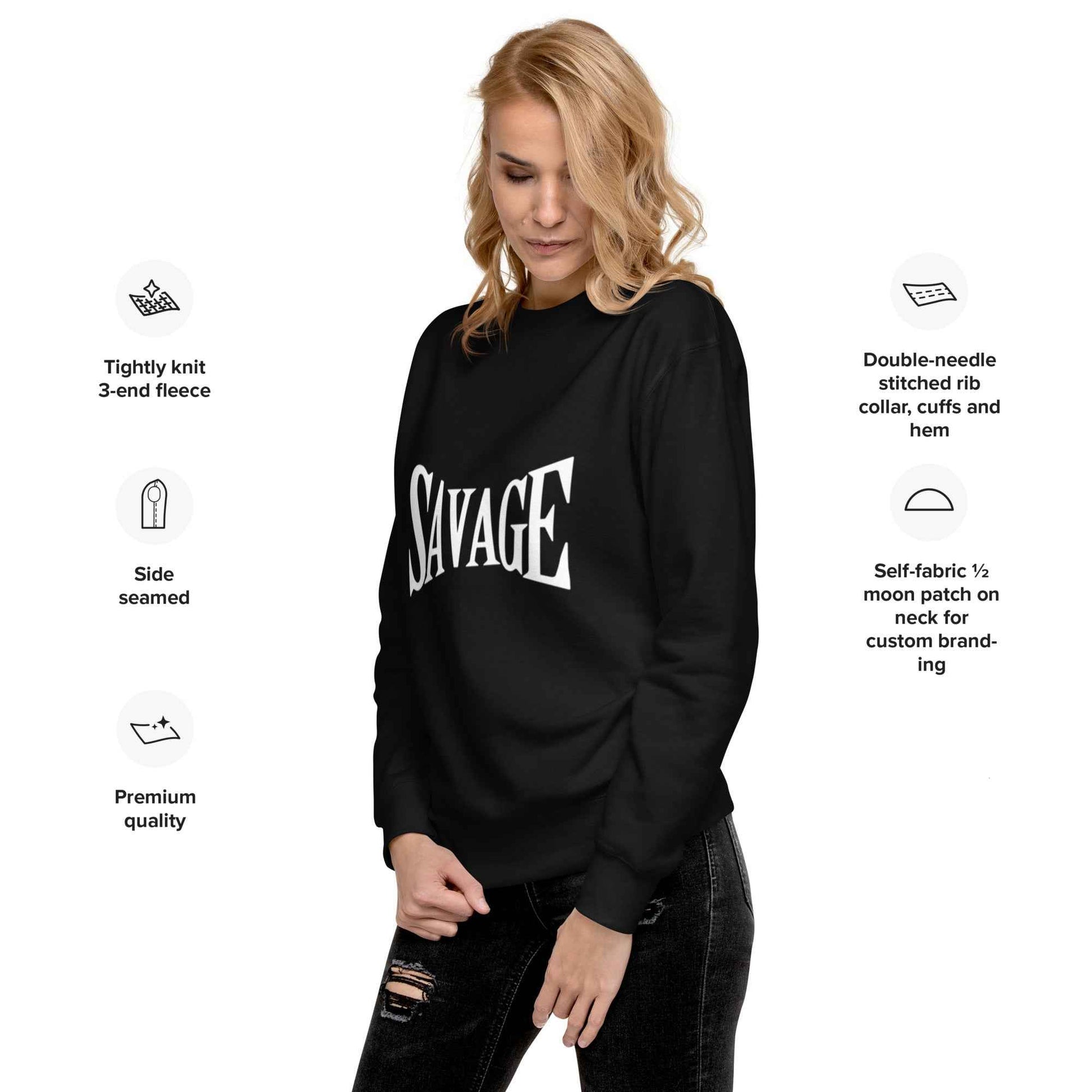 Cotton Heritage + Junkie Premium Sweatshirt - Pretty Junkie Apparel