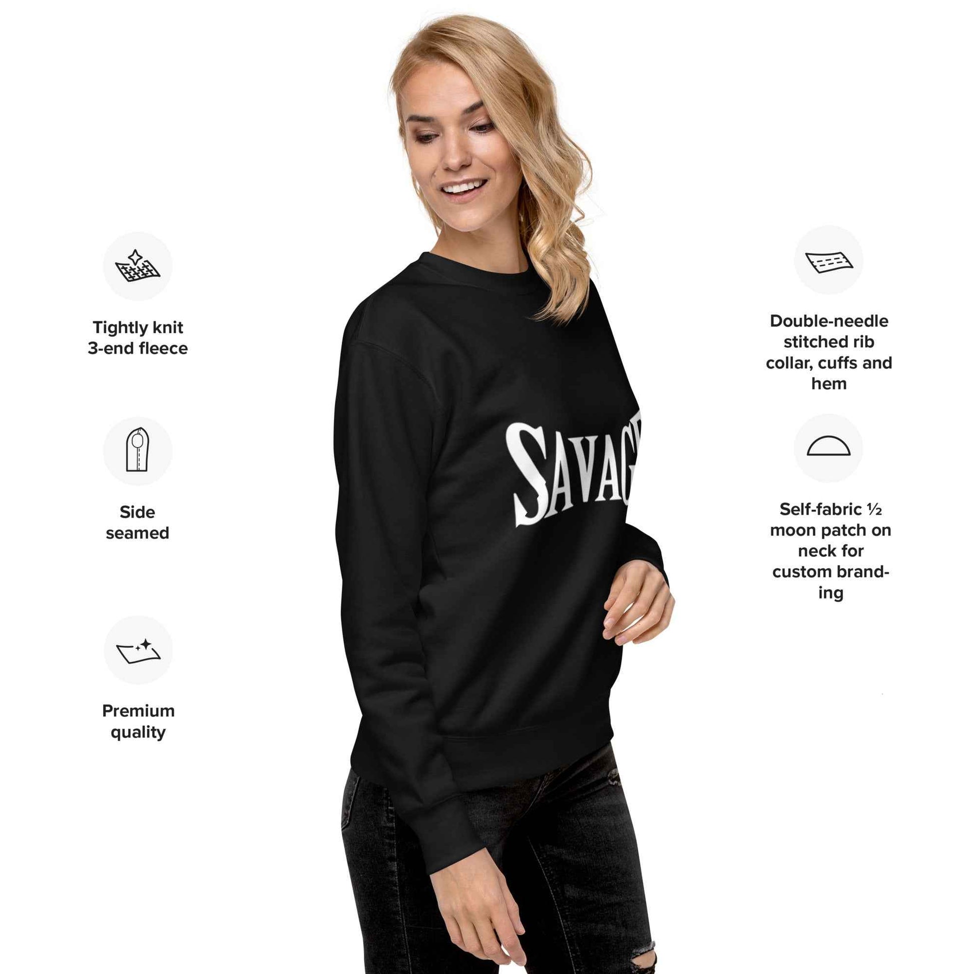 Cotton Heritage + Junkie Premium Sweatshirt - Pretty Junkie Apparel