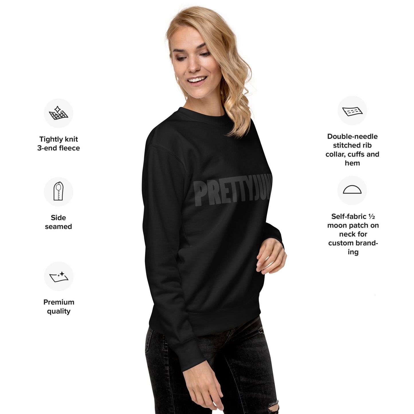 After hours Premium Sweatshirt Pretty Junkie Apparel