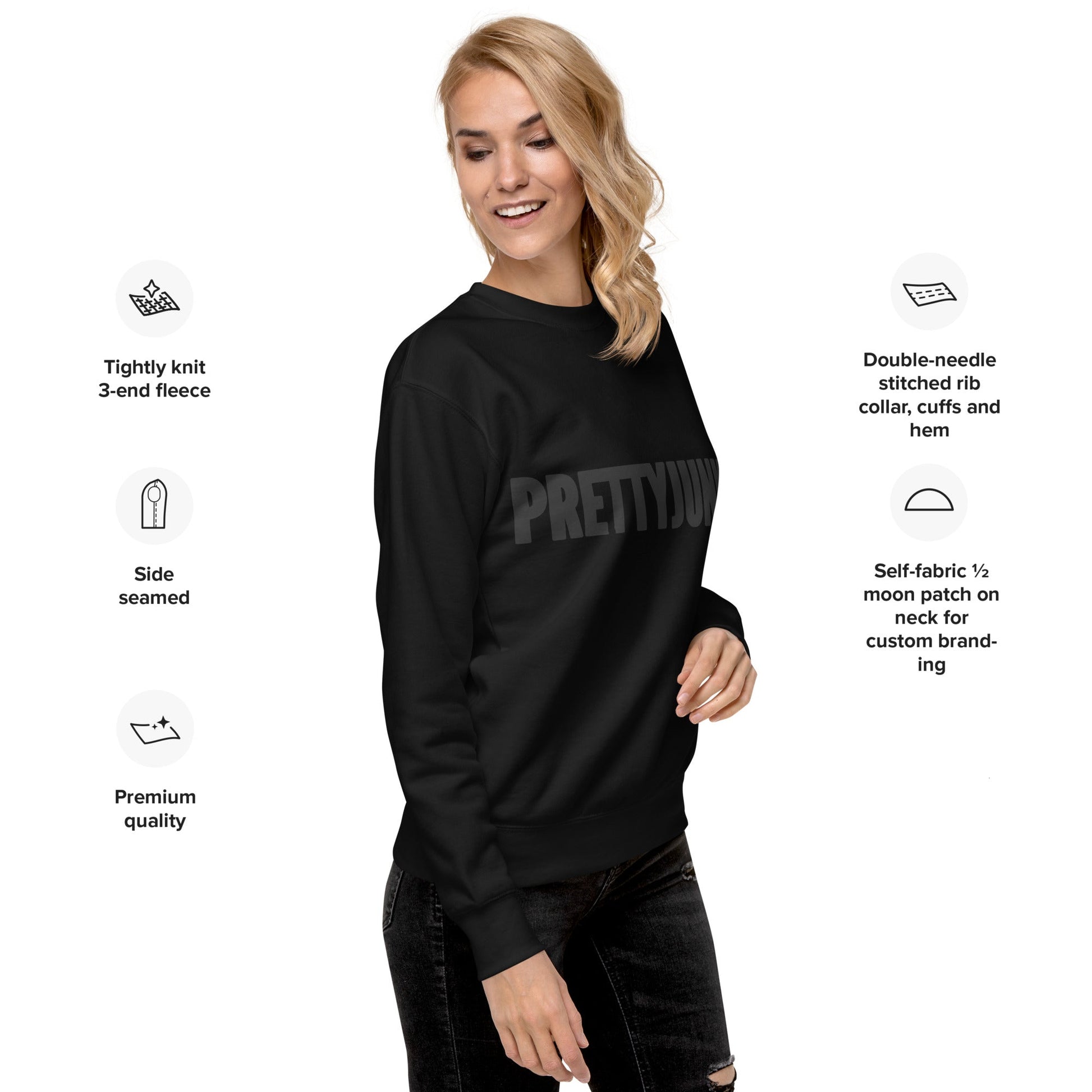 After hours Premium Sweatshirt Pretty Junkie Apparel