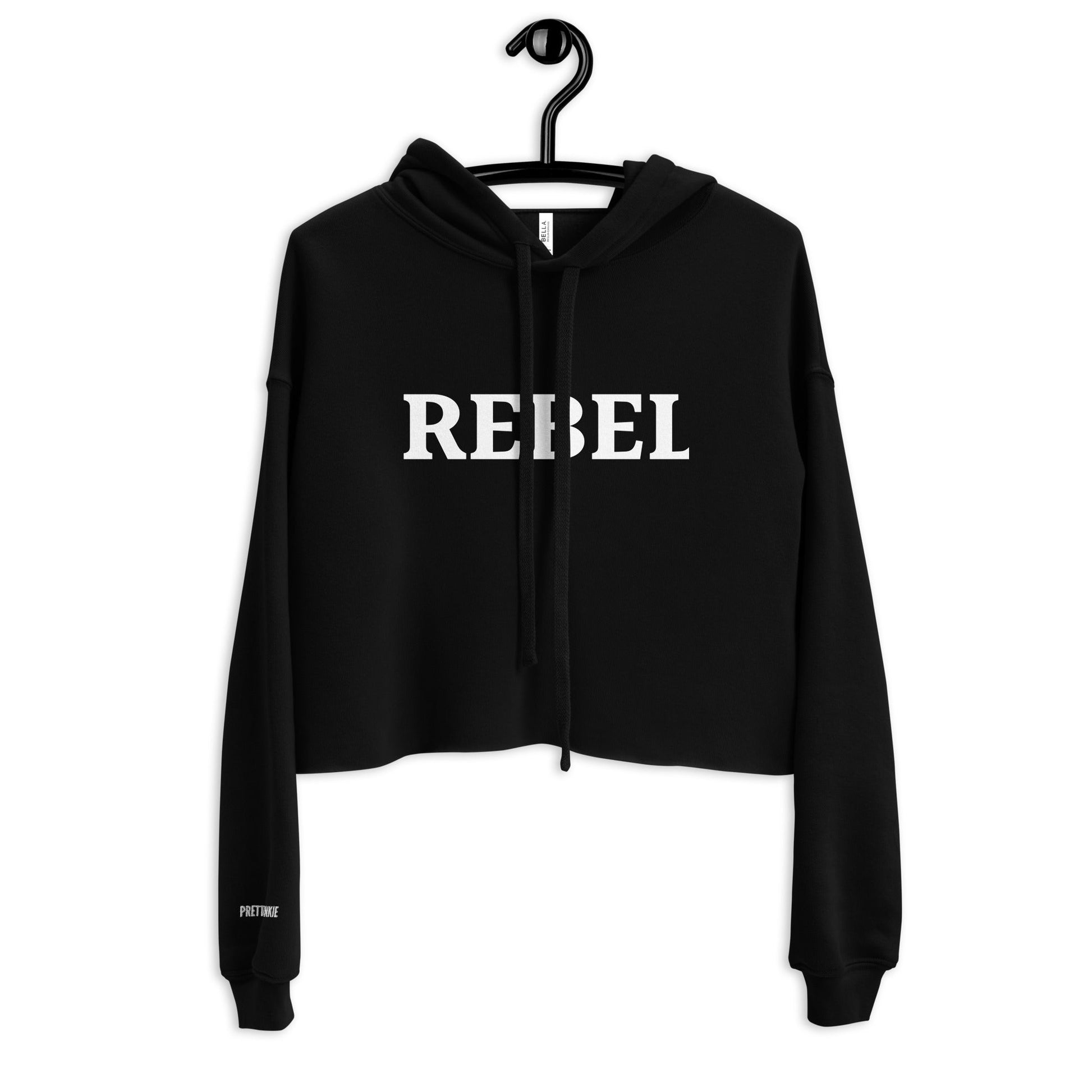 Rebel Wear Crop Hoodie PrettyJunkie® | Junkie Wear