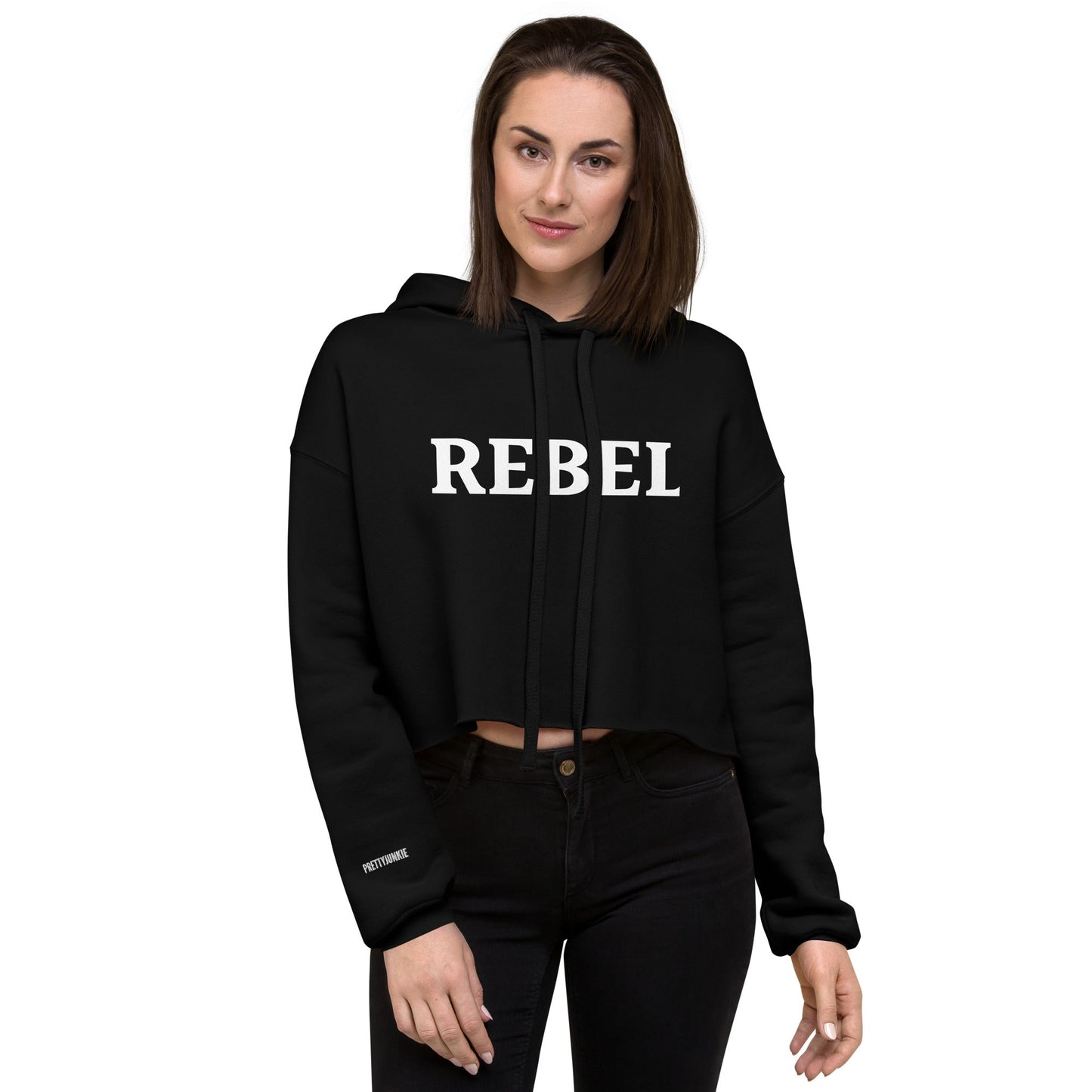 Rebel Wear Crop Hoodie PrettyJunkie® | Junkie Wear
